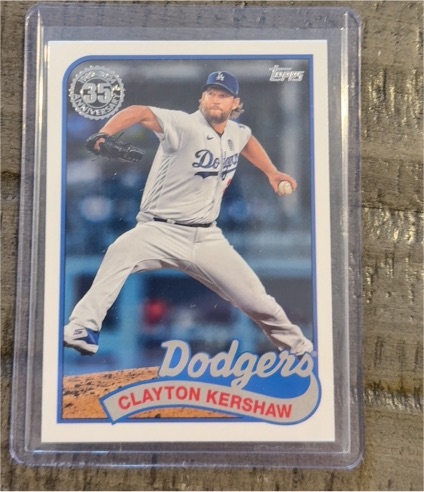 2024 Topps Series 1 #89B-57 Clayton Kershaw — front