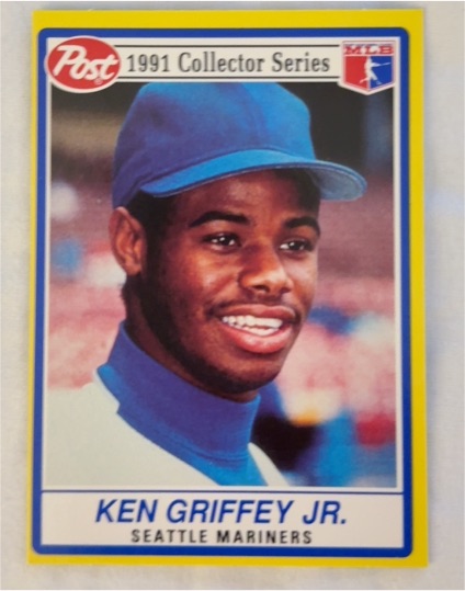 1991 Post Collector Series #11 Ken Griffey Jr. — front