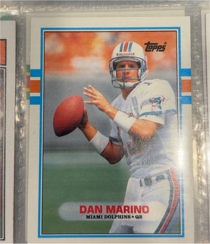 1989 Topps #293 Dan Marino — front