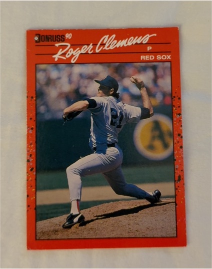 1990 Donruss #184 Roger Clemens — front