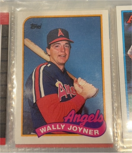 1989 Topps #270 Wally Joyner — front