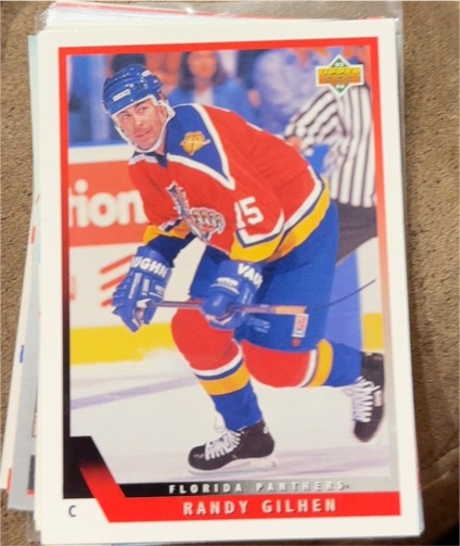 1993-94 Upper Deck #481 Randy Gilhen — front