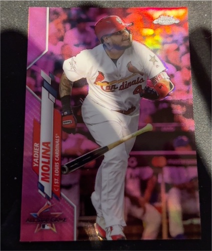 2020 Topps Chrome Update #U-83 Yadier Molina — front