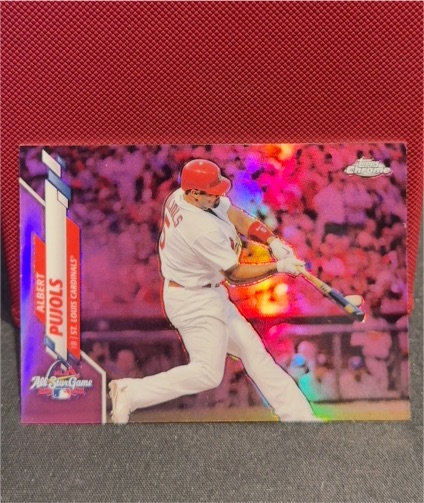 2020 Topps Chrome Update #U-267 Albert Pujols — front