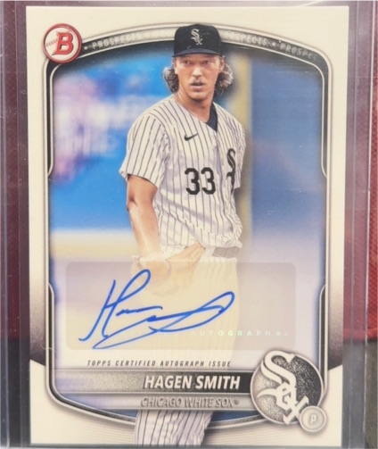 2025 Bowman #BPA-HS Hagen Smith — front