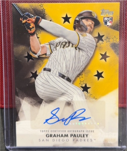 2024 Topps Update Baseball Stars #BSAU-GP Graham Pauley — front