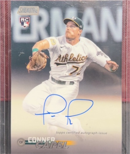 2023 Topps Stadium Club #SCBA-CCL Conner Capel — front