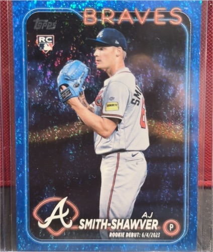2024 Topps Update #US316 AJ Smith-Shawver — front