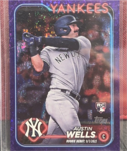 2024 Topps Update #US325 Austin Wells — front