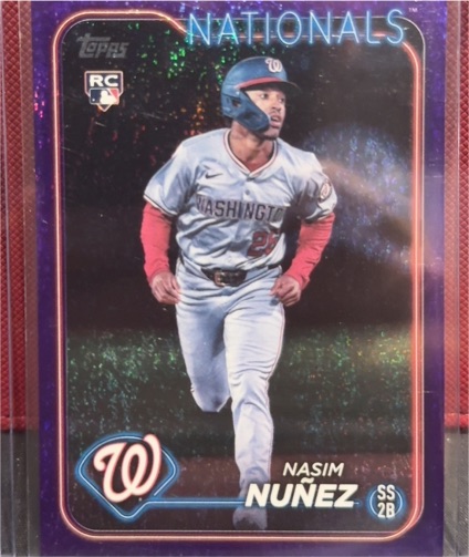 2024 Topps Chrome Update #USC173 Nasim Nunez — front
