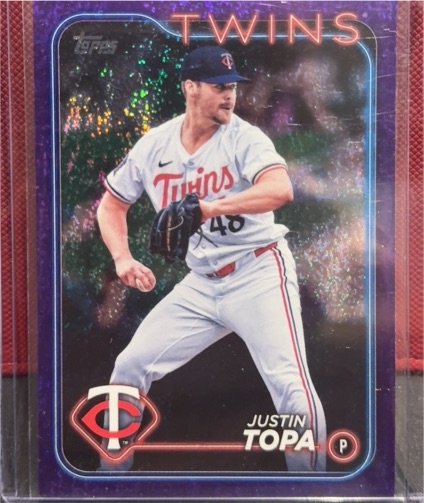 2024 Topps Update #US47 Justin Topa — front