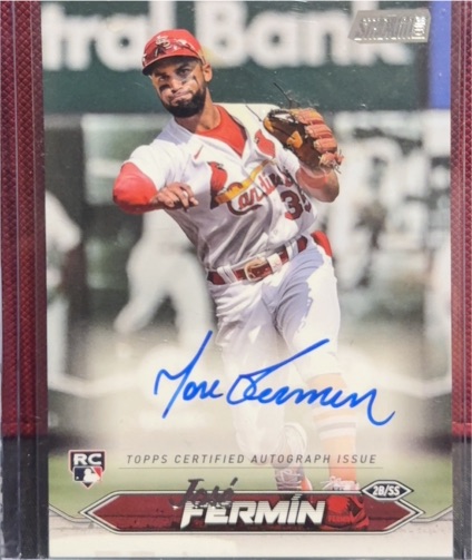 2024 Topps Stadium Club #SCBA-JFE Jose Fermin — front