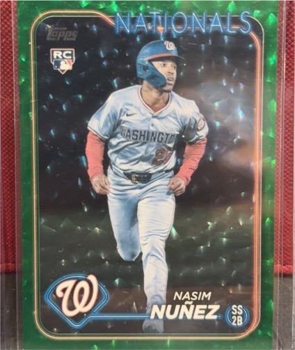 2024 Topps Update Series #US267 Nasim Nunez — front