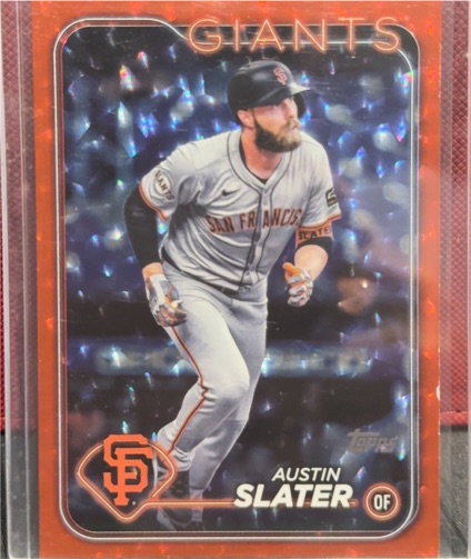 2024 Topps Update #US261 Austin Slater — front