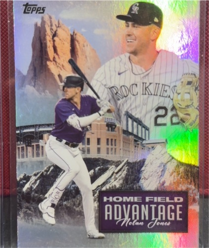 2024 Topps Update #HFA-26 Nolan Jones — front