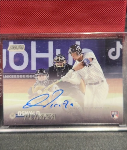 2023 Topps Stadium Club #SCBA-OP Oswald Peraza — front