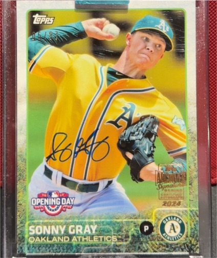 2024 Topps Archives Signature Series #94 Sonny Gray — front