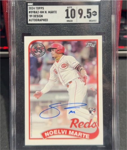 2024 Topps #89BA2-NM Noelvi Marte — front