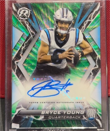 2024 Topps Composite Resurgence Rookie Signatures #RRS-BY Bryce Young — front