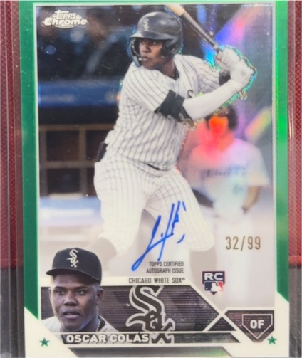 2023 Topps Chrome #RA-OC Oscar Colas — front