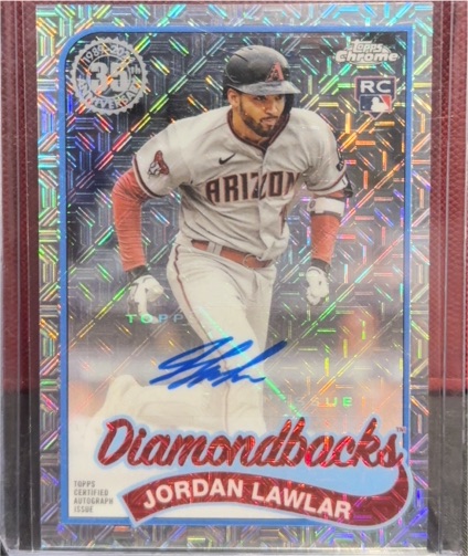 2024 Topps Series 2 Chrome #2T89C-78 Jordan Lawlar — front