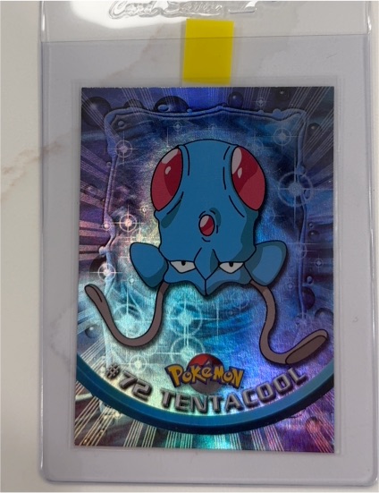 1999 Topps #72 Tentacool — front