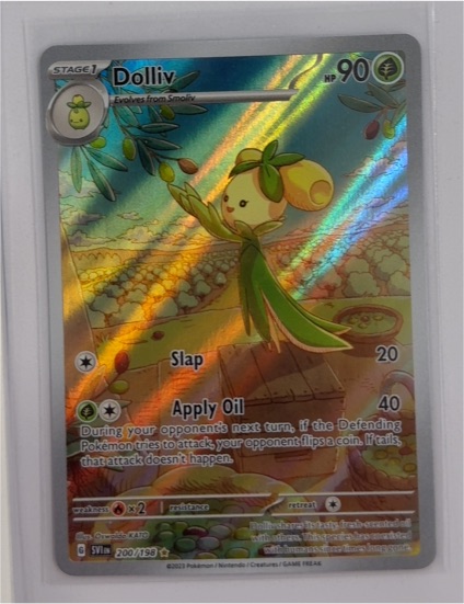 2023 Pokémon Scarlet & Violet #200 Dolliv Illustration Rare — front