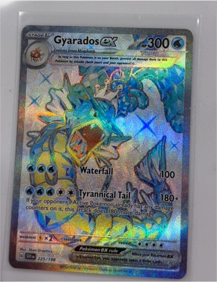 2023 Pokémon TCG Scarlet & Violet #225/198 Gyarados ex — front