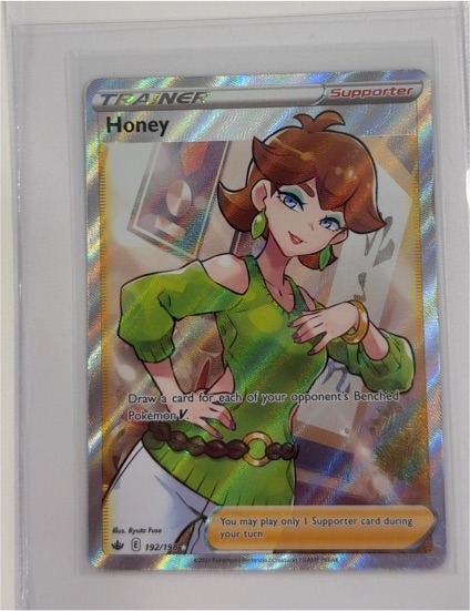 2021 Pokémon TCG Chilling Reign #192 Honey — front