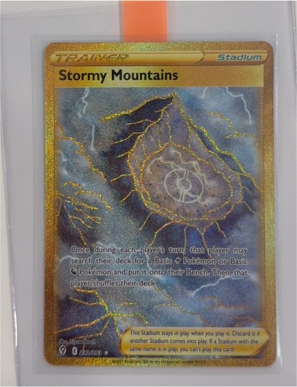 2021 Pokémon TCG Evolving Skies #232 Stormy Mountains — front