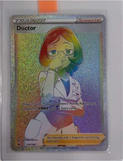 2021 Pokémon TCG Chilling Reign #214/198 Doctor — front