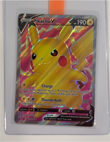 2020 Pokémon SWSH Vivid Voltage #170 Pikachu V — front