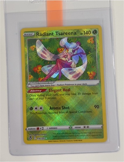 2022 Pokémon TCG Silver Tempest #016 Radiant Tsareena — front