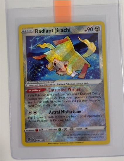Radiant Jirachi 120/195 Silver Tempest — front