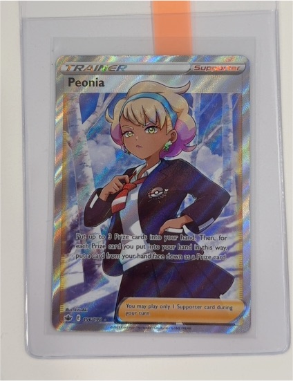 2021 Pokémon TCG Chilling Reign #196 Peonia — front