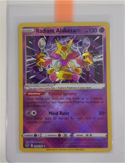 Radiant Alakazam 059/195 Silver Tempest — front