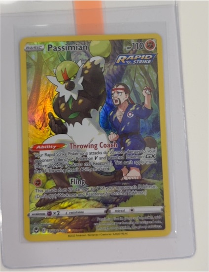2022 Pokémon Silver Tempest Trainer Gallery #TG08 Passimian — front
