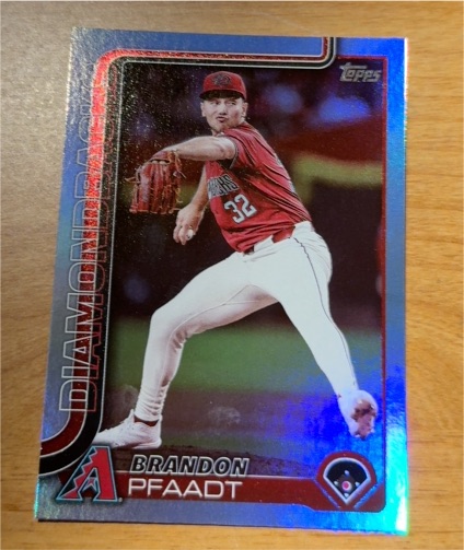 2025 Topps Series 1 #182 Brandon Pfaadt — front