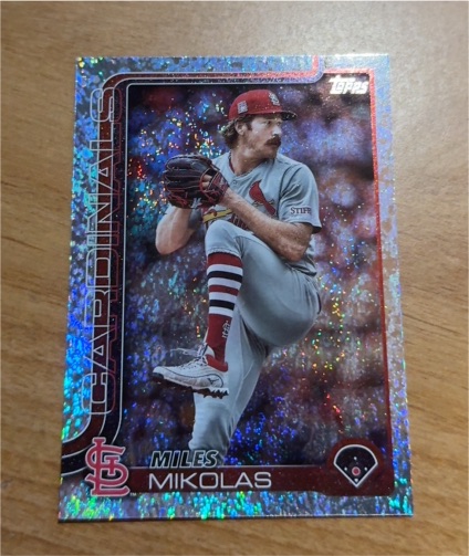 2025 Topps Series 1 #137 Miles Mikolas — front