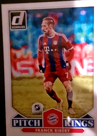 2015 Donruss Pitch Kings #9 Franck Ribery — front