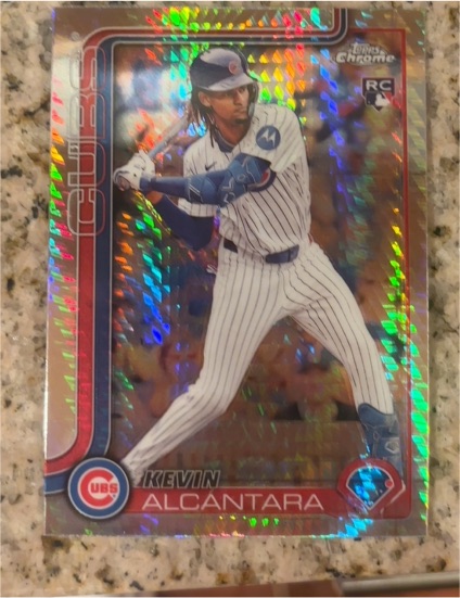 2025 Topps Chrome #578 Kevin Alcantara — front