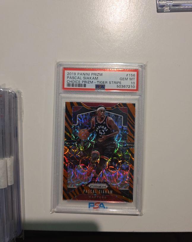 2019 Panini Prizm #156 Pascal Siakam — front