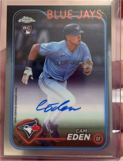 2024 Topps Chrome #RA-CE Cam Eden — front