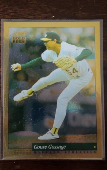 1994 Score Gold Rush #260 Goose Gossage — front