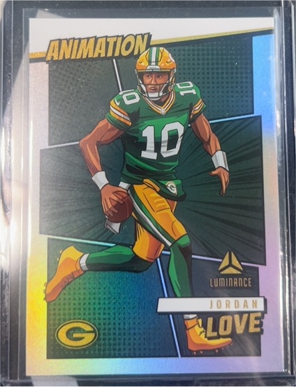 2025 Panini Luminance Animation Jordan Love — front
