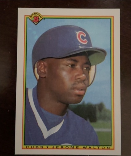 1990 Bowman #35 Jerome Walton — front