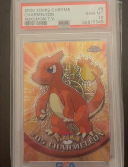 2000 Topps Chrome #5 Charmeleon — front