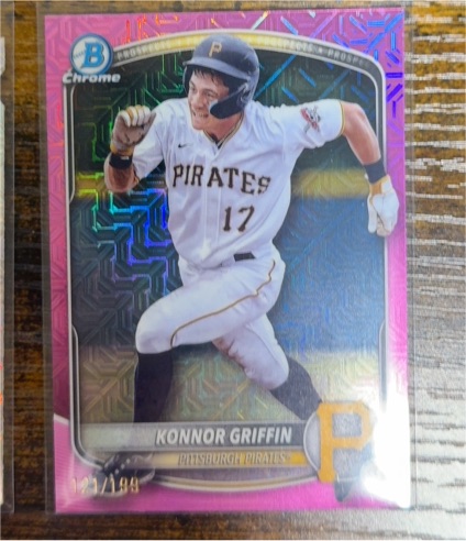 2025 Bowman Chrome #BCP-86 Konnor Griffin — front