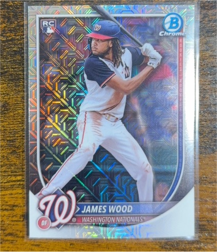 2025 Bowman Chrome #29 James Wood — front