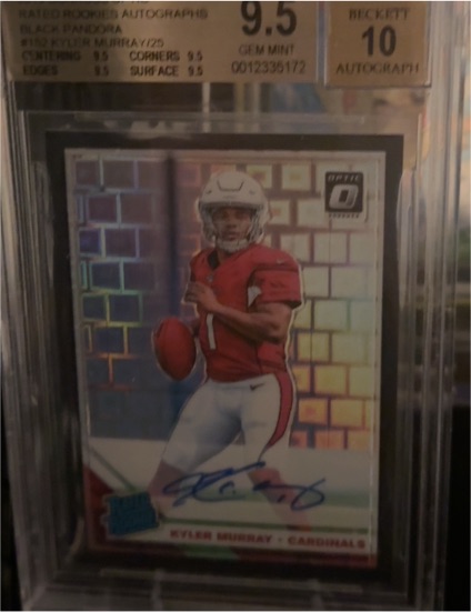 2019 Panini Donruss Optic #152 Kyler Murray — front